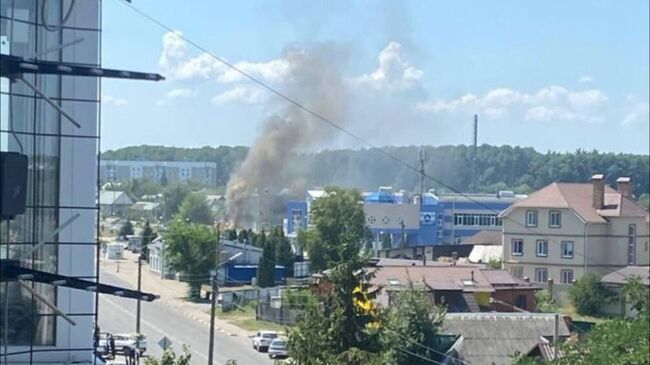 Последствия обстрела города Шебекино Белгородской области