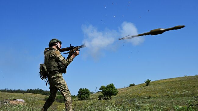 Российский военнослужащий