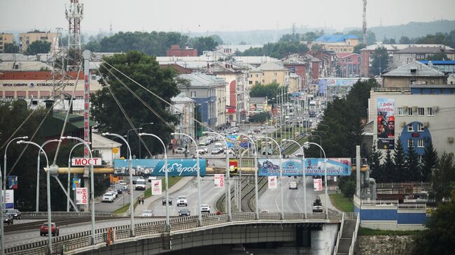 Кузнецкий мост и Кузнецкий проспект в Кемерово