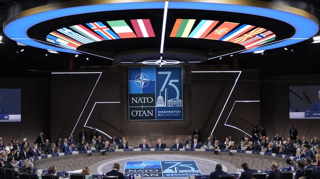 Открытие саммита НАТО в Вашингтоне 