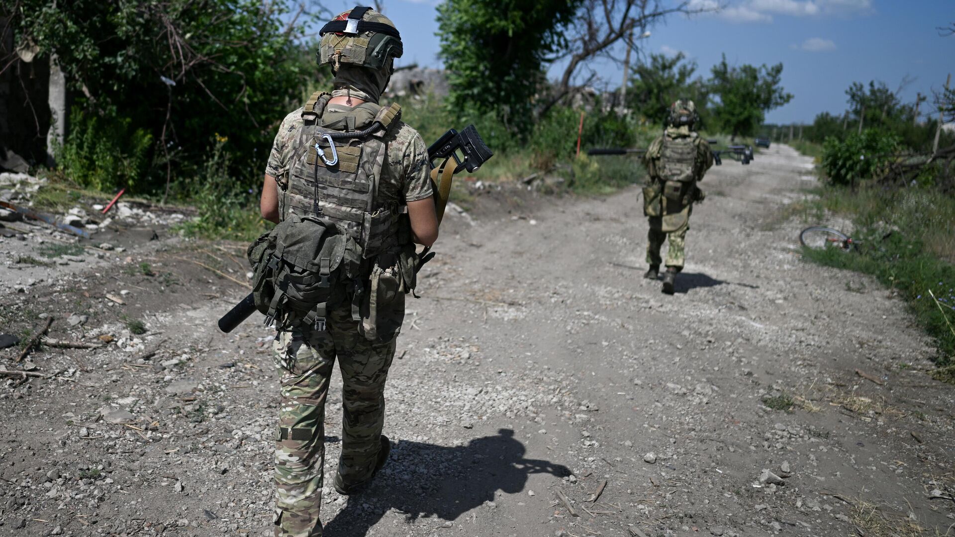 Российские военнослужащие в зоне проведения спецоперации - РИА Новости, 1920, 02.09.2024