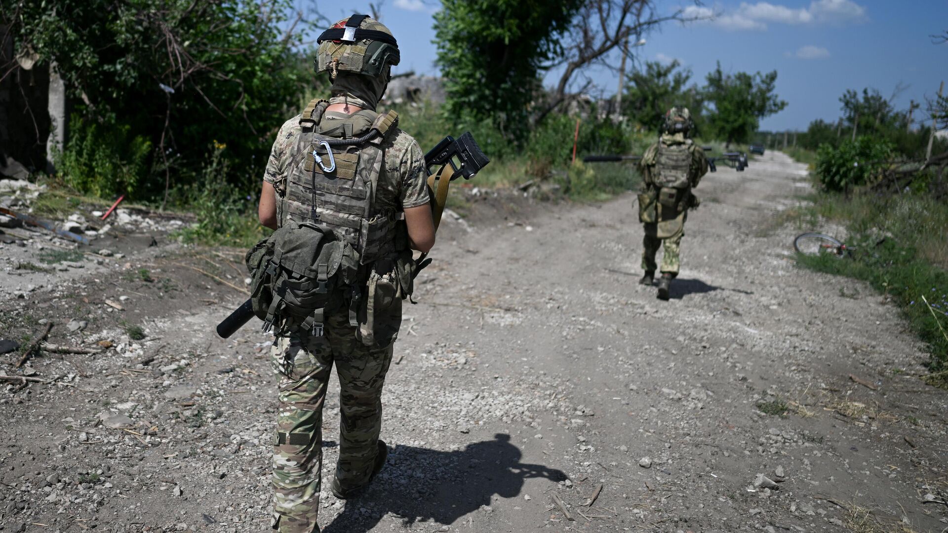 Российские военнослужащие в зоне проведения спецоперации - РИА Новости, 1920, 03.11.2024