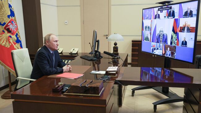 Путин по видеосвязи откроет несколько объектов в новых регионах