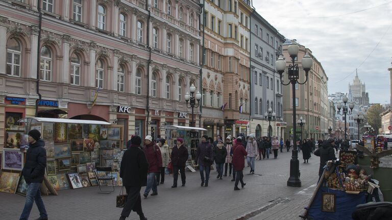 Улица Арбат в Москве