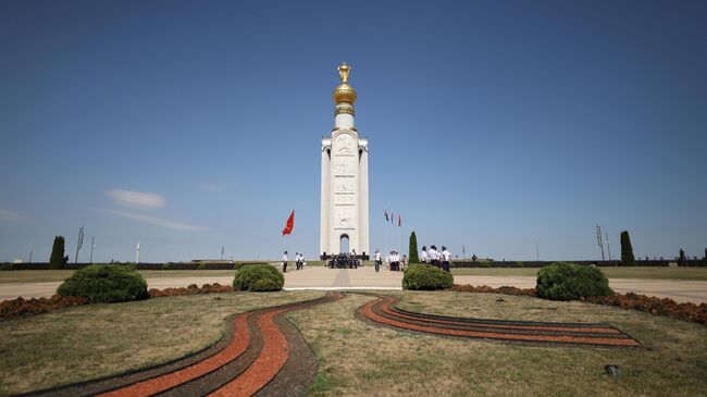 Звонница на Прохоровском поле в Белгородской области. 12 июля 2024