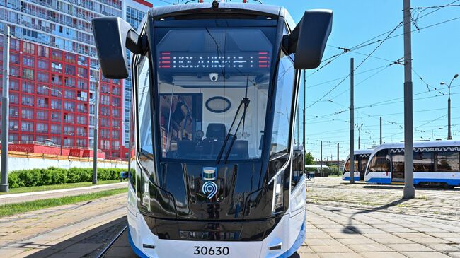 Испытания беспилотного трамвая Центром развития электротранспорта и беспилотных технологий