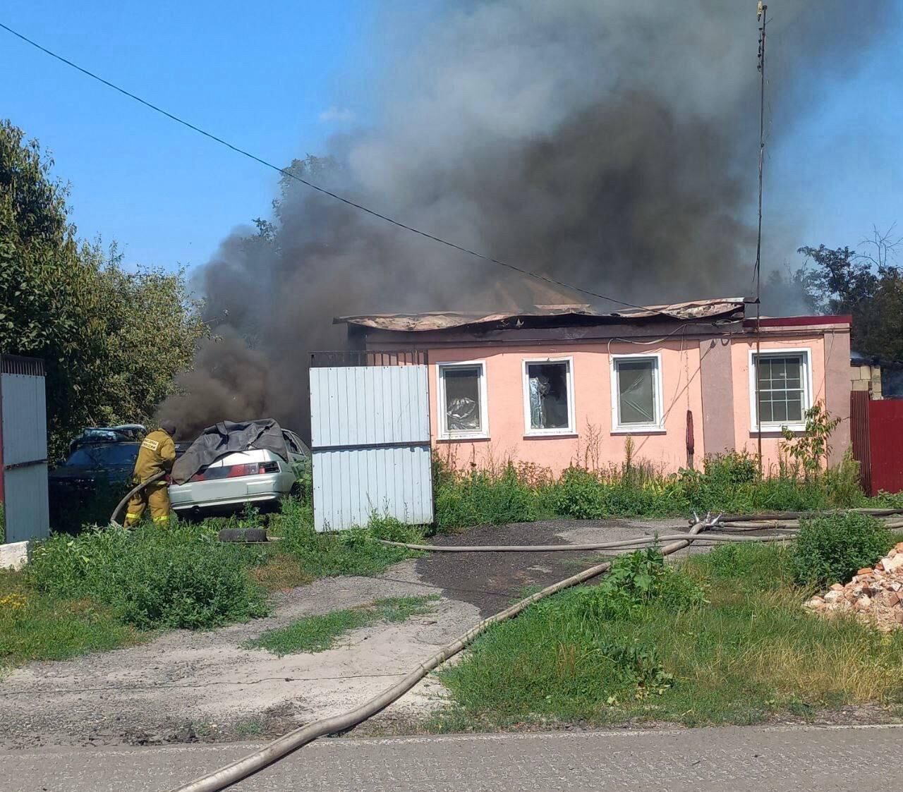 Последствия обстрела Шебекинского городского округа со стороны ВСУ - РИА Новости, 1920, 14.07.2024