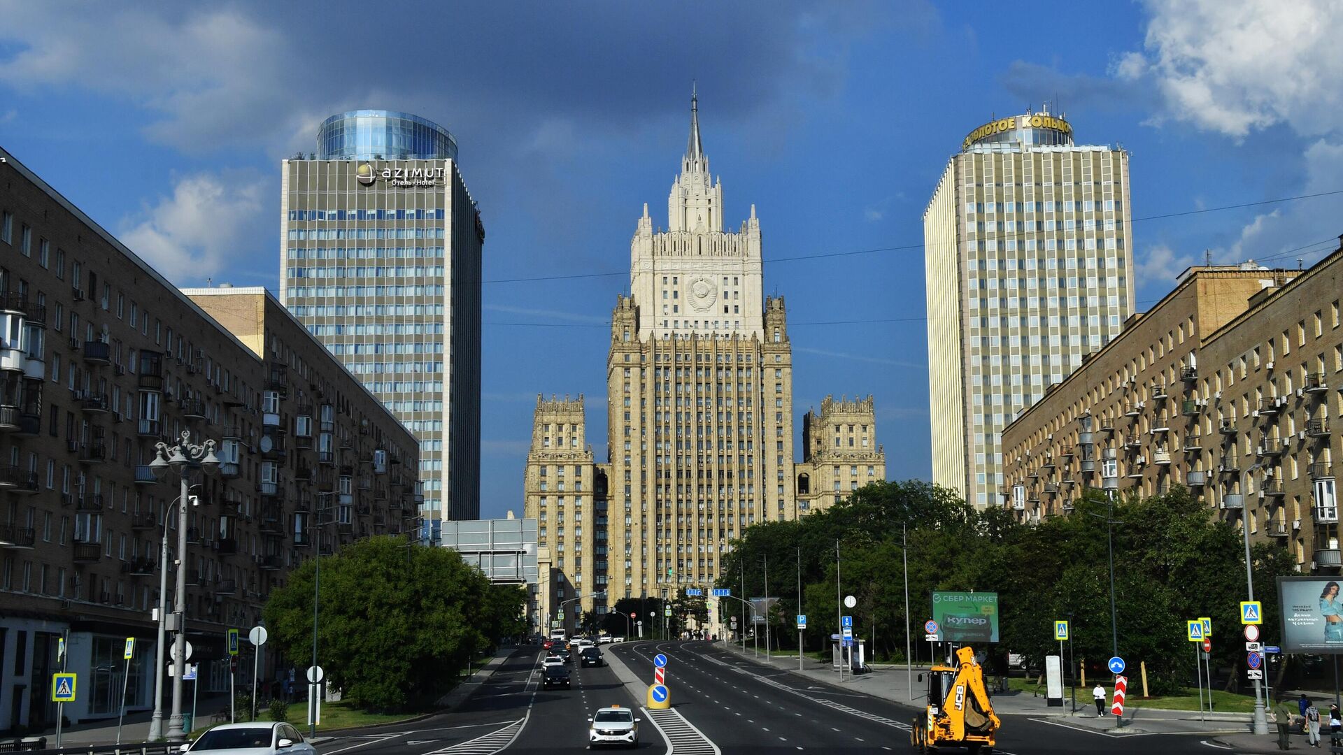 Здание Министерства иностранных дел РФ в Москве - РИА Новости, 1920, 18.07.2024