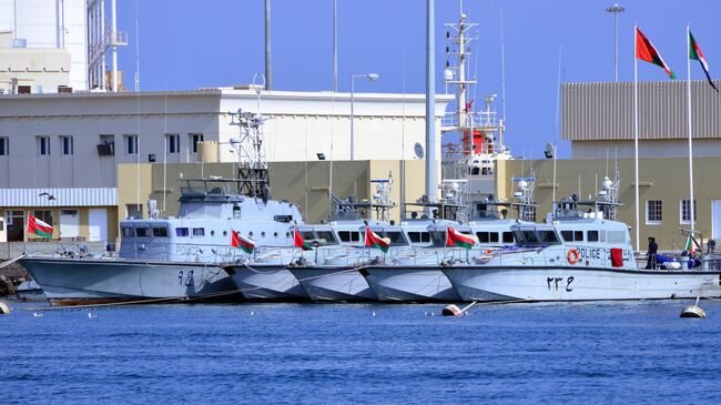 Патрульные катеры береговой охраны Королевской полиции Омана