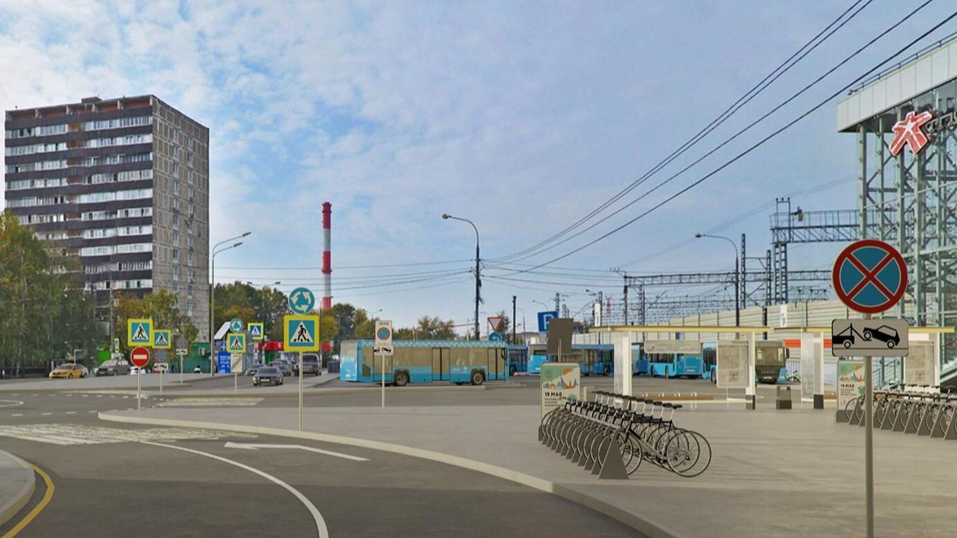 Бирюков: в Кусково завершили 2 этап благоустройства территории у станции МЦД-4