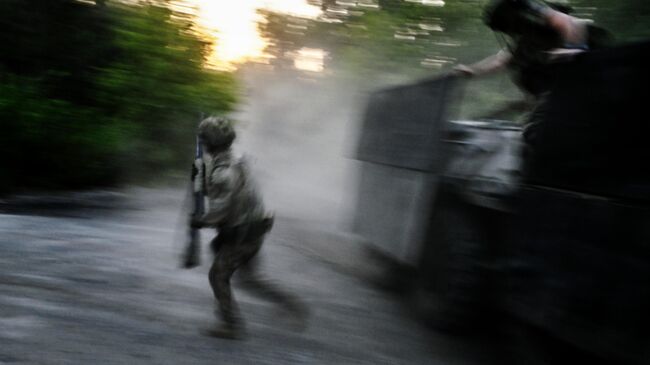 Военнослужащие в зоне СВО