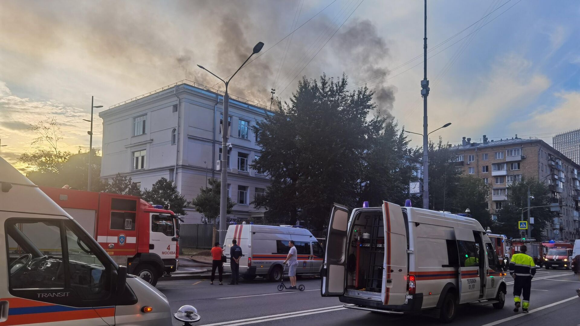 В москве горит центр цифровизации. В москве горит центр цифровизации