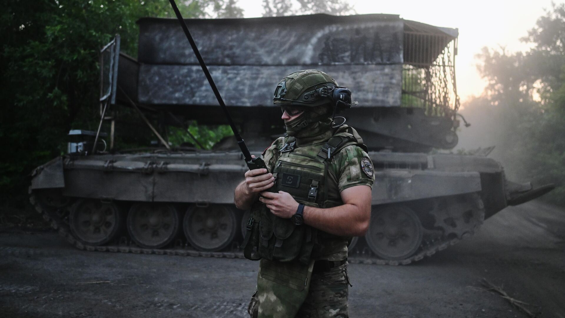 Российский военнослужащий в зоне проведения спецоперации - РИА Новости, 1920, 25.07.2024