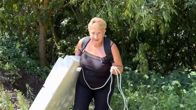 Пенсионерка, переплывавшая реку Цну в Тамбовской области, чтобы попасть на дачу