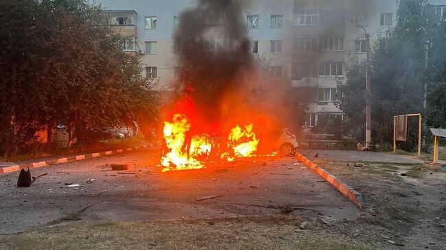 Ситуация в Шебекино после обстрела ВСУ