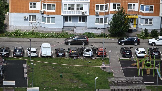 В Кремле прокомментировали подрыв автомобиля на севере Москвы