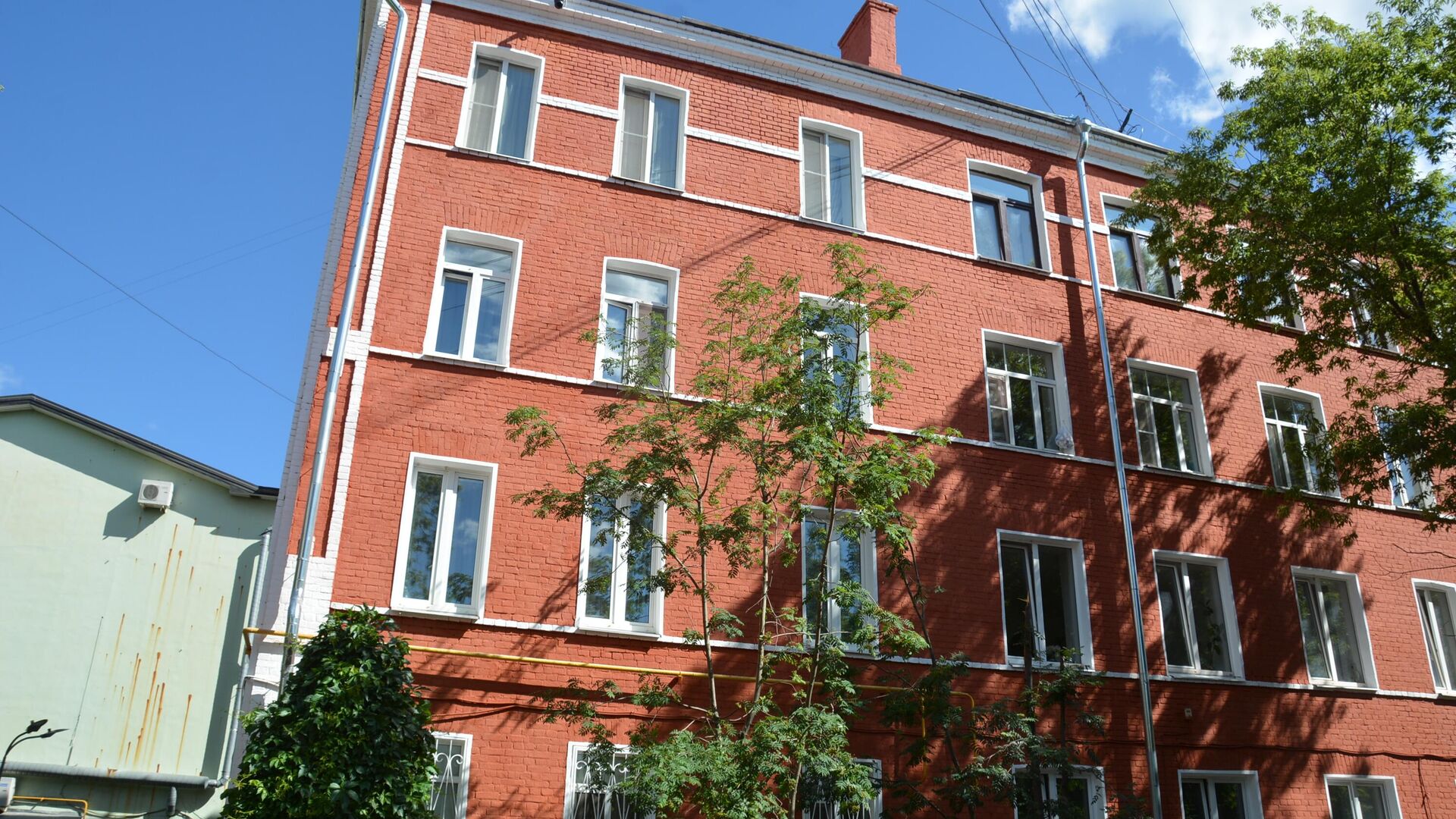 Исторический дом на Большой Грузинской улице - РИА Новости, 1920, 04.03.2025