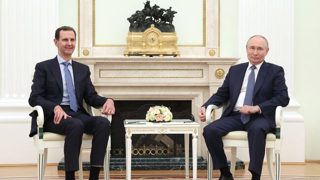 В Кремле рассказали о переговорах Путина и Асада