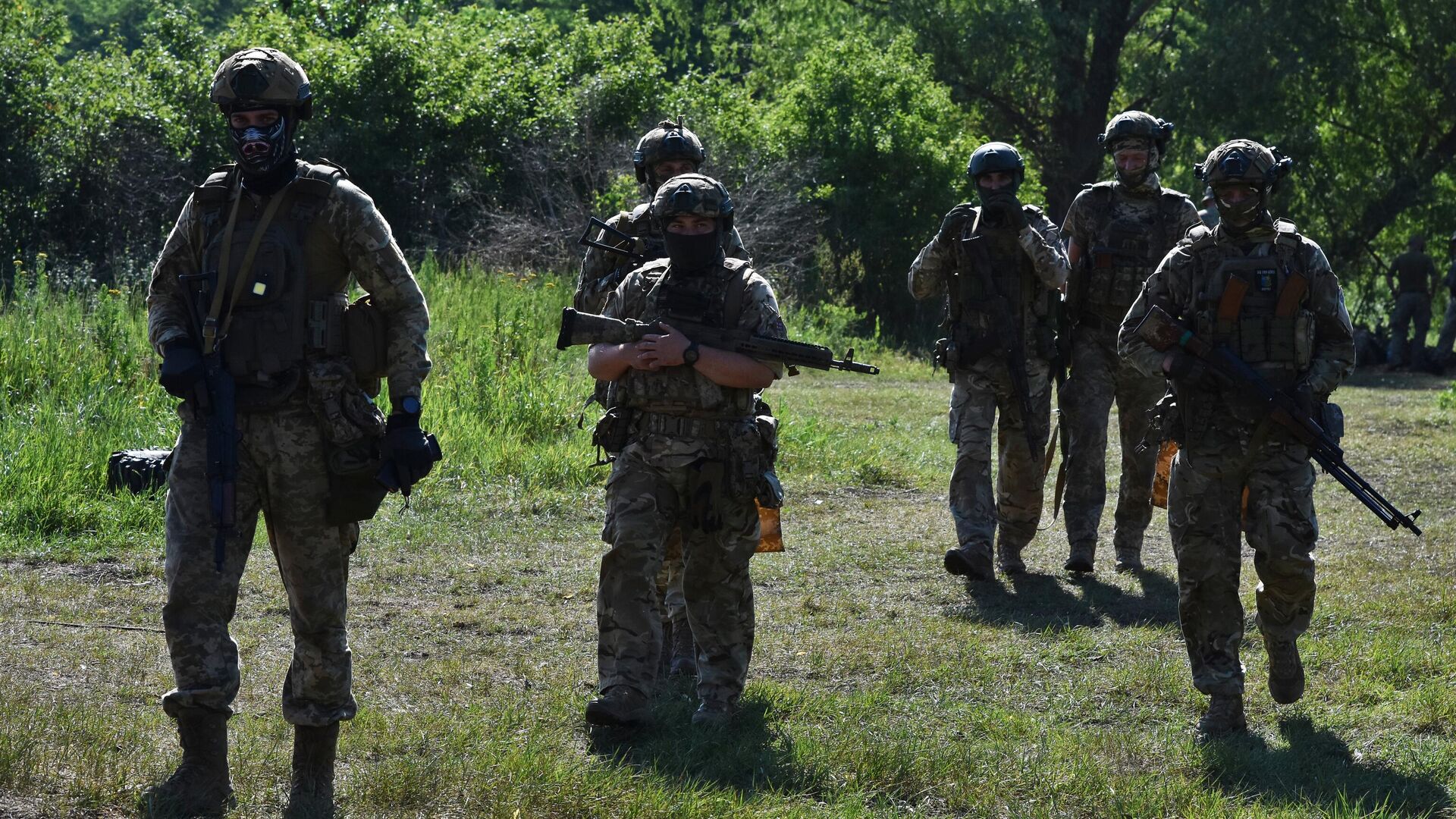 Украинские военнослужащие - РИА Новости, 1920, 28.07.2024