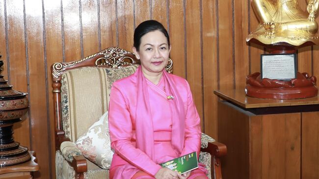 Министр туризма Мьянмы Тет Тет Кхайн
