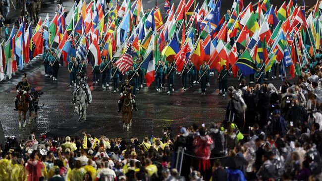 Церемония открытия Олимпиады-2024 в Париже