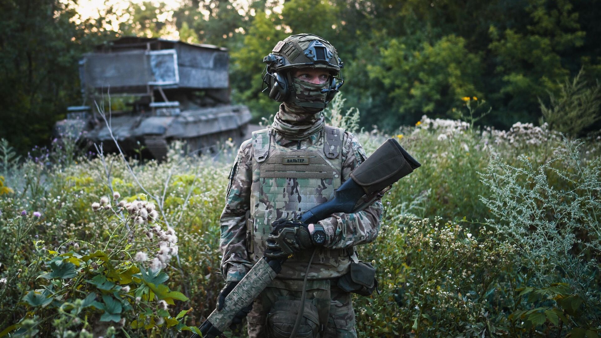 Российский военнослужащий в зоне проведения спецоперации - РИА Новости, 1920, 09.10.2024