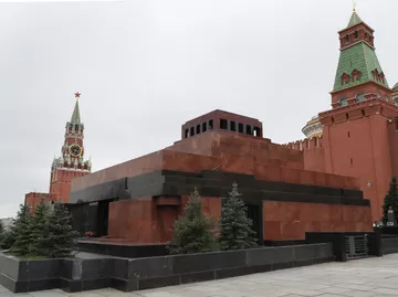 Мавзолей В. И. Ленина на Красной площади в Москве