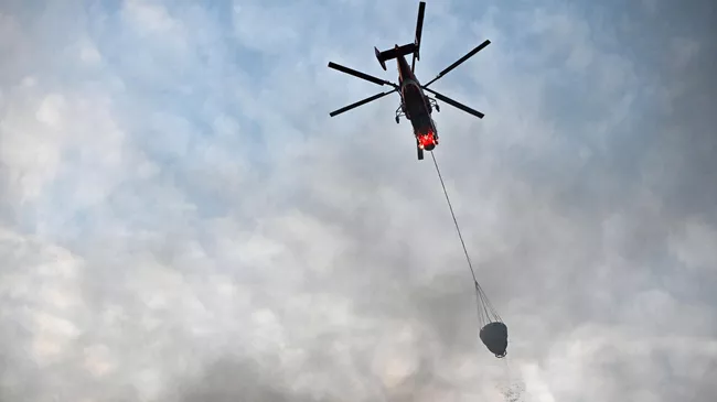 Пожарный вертолет