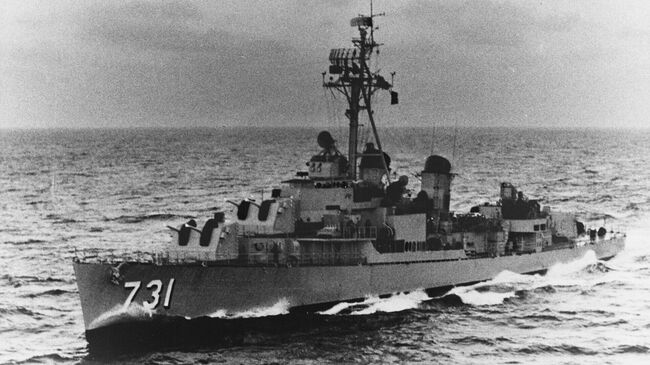 Эсминец USS Maddox