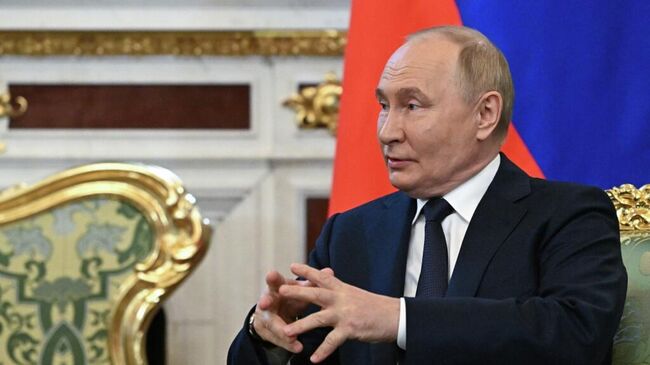 Переговоры Путина с президентом Индонезии Субианто