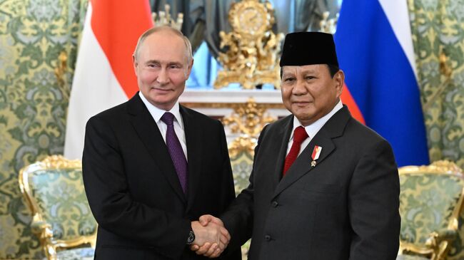 Путин рассчитывает на новый импульс в отношениях с Индонезией при Субианто