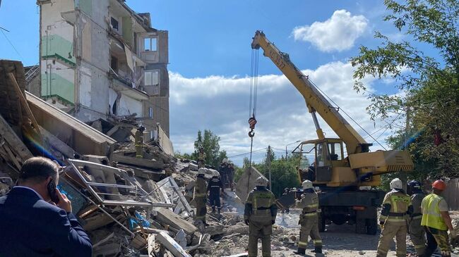 Обрушение жилого дома в Нижнем Тагиле