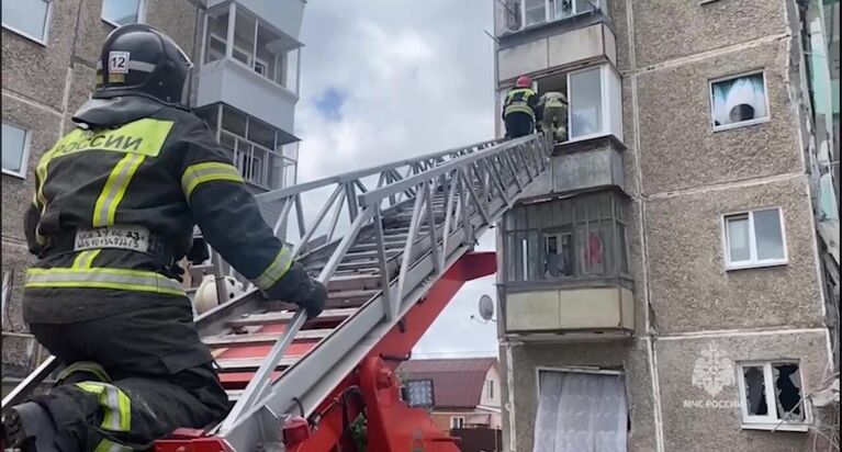 Взрыв в жилом доме в Нижним Тагиле