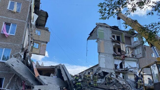 Кинологи с собаками приехали к месту ЧП в Нижнем Тагиле