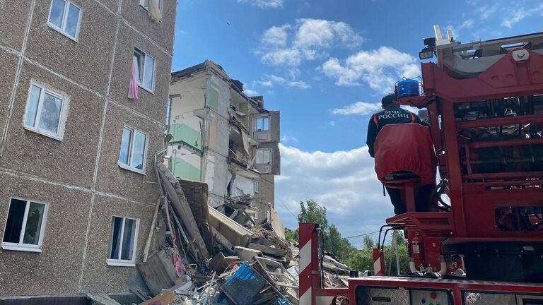 Взрыв в жилом доме в Нижним Тагиле