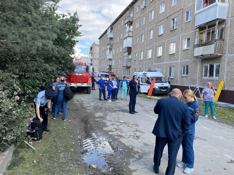 Взрыв в жилом доме в Нижним Тагиле