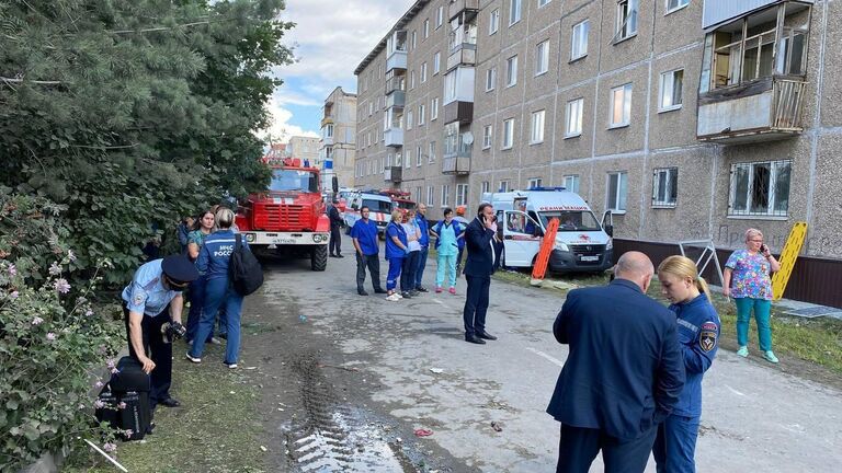 Взрыв в жилом доме в Нижним Тагиле