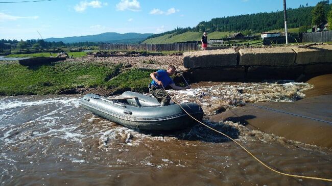 Последствия паводка в Бурятии