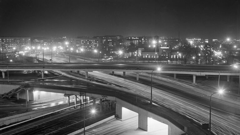 Ночная Москва. 1966 год