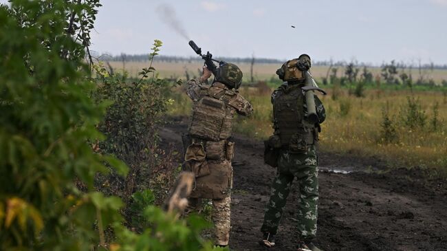 Военнослужащие подразделения ПВО