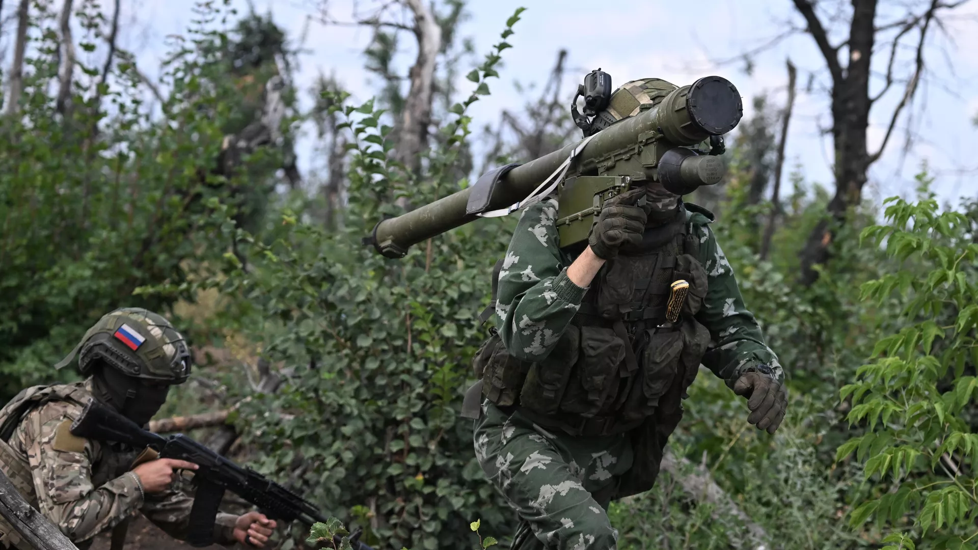 Российские военные освободили Заветное в ДНР