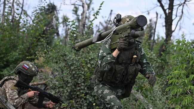 Российские военнослужащие. Архивное фото