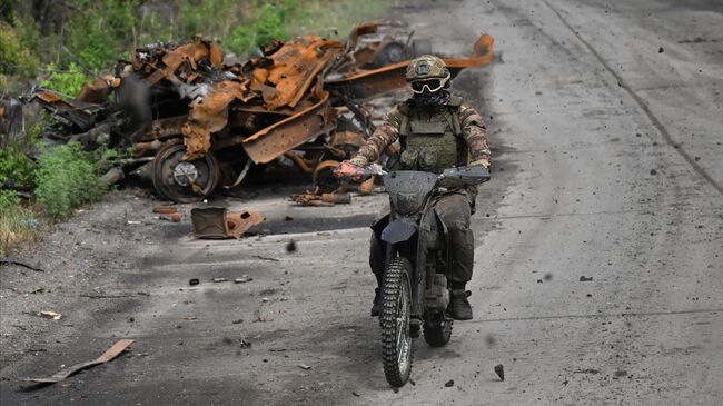 Российский военнослужащий