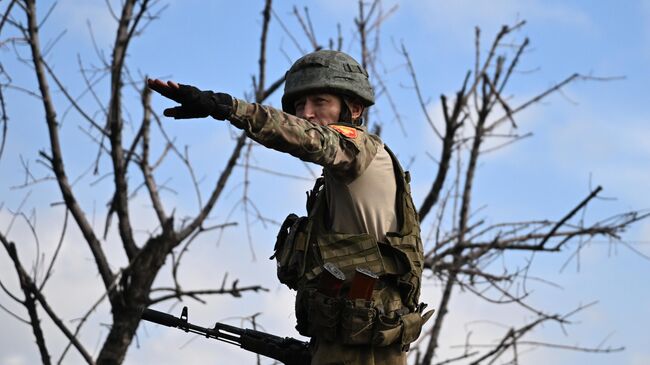 Российский военнослужащий