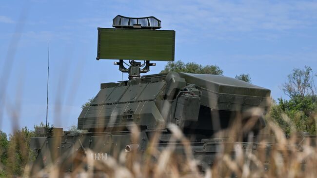 Зенитный ракетный комплекс Тор-2М в зоне СВО. Архивное фото