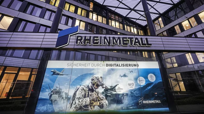 Штаб-квартира немецкого оружейного концерна Rheinmetall