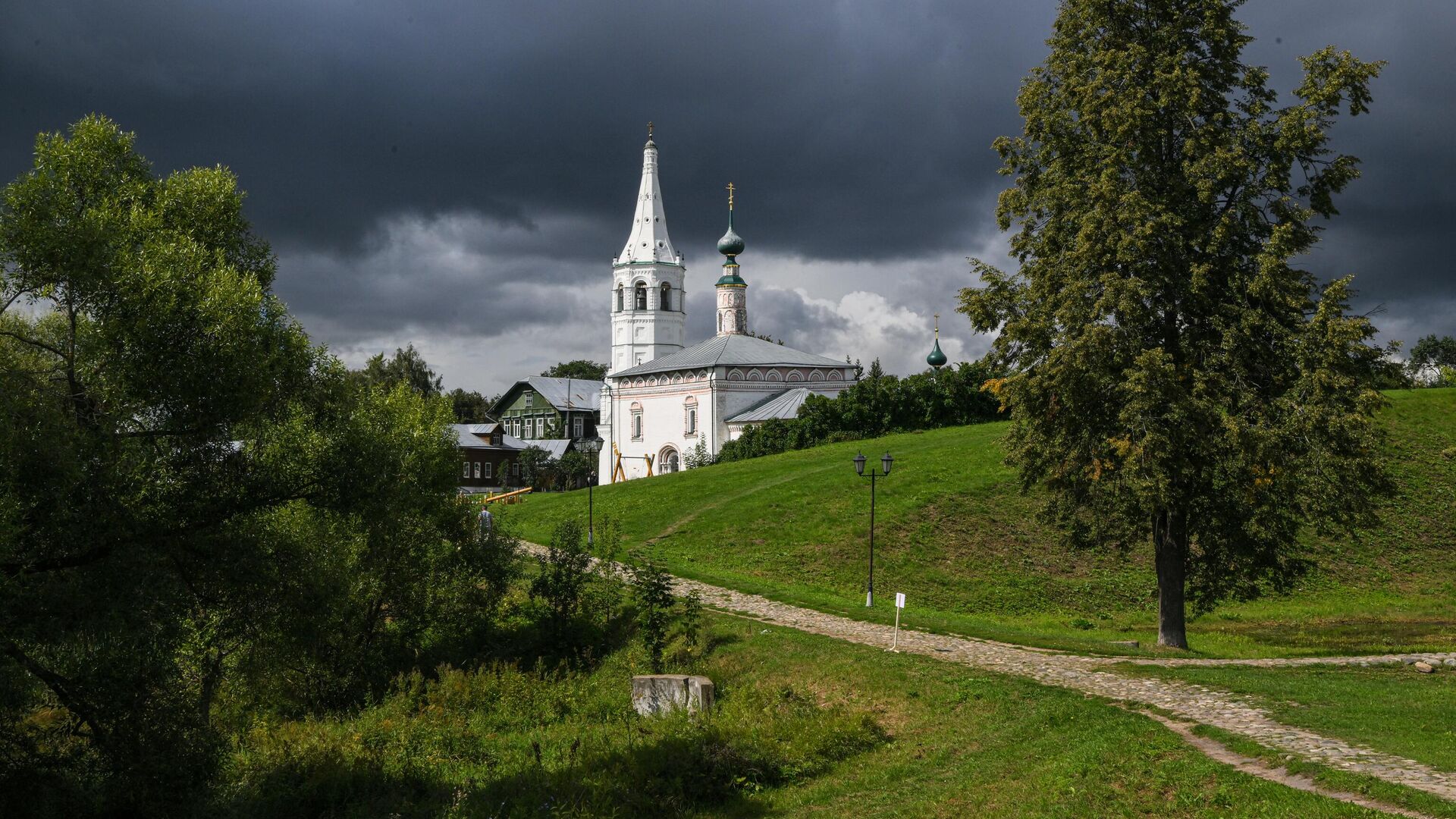 Церковь Николая Чудотворца в Суздале - РИА Новости, 1920, 10.08.2024