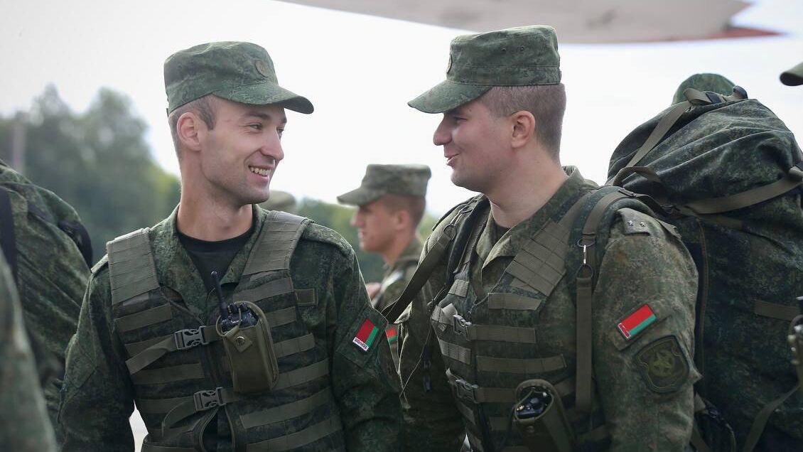 Военнослужащие Военно-воздушных сил и войск противовоздушной обороны Белоруссии убывают в Российскую Федерацию для участия в совместном оперативно-тактическом учении с боевой стрельбой - РИА Новости, 1920, 12.08.2024