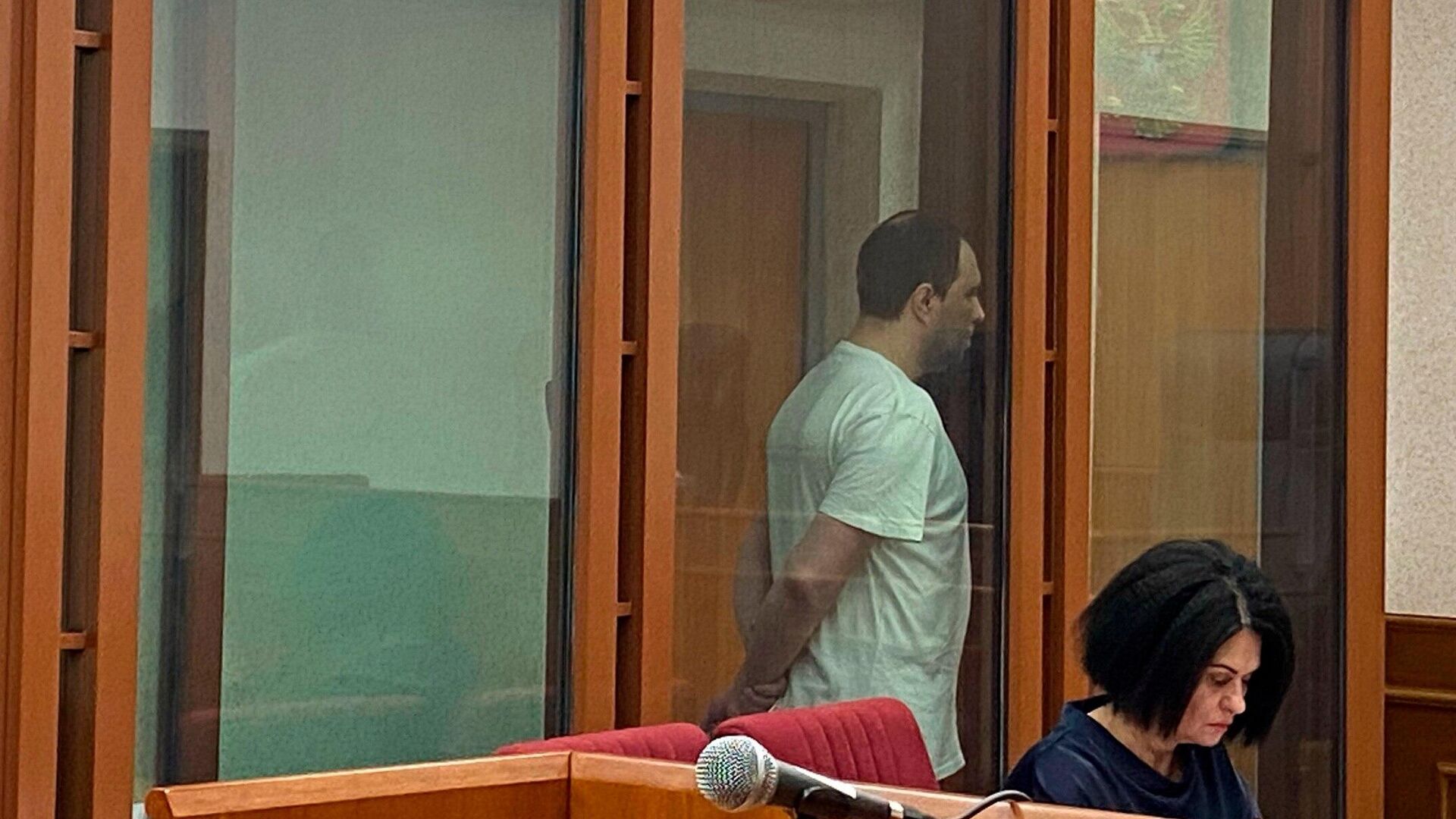 Евгений Полежаев в зале Свердловского областного суда - РИА Новости, 1920, 22.12.2025