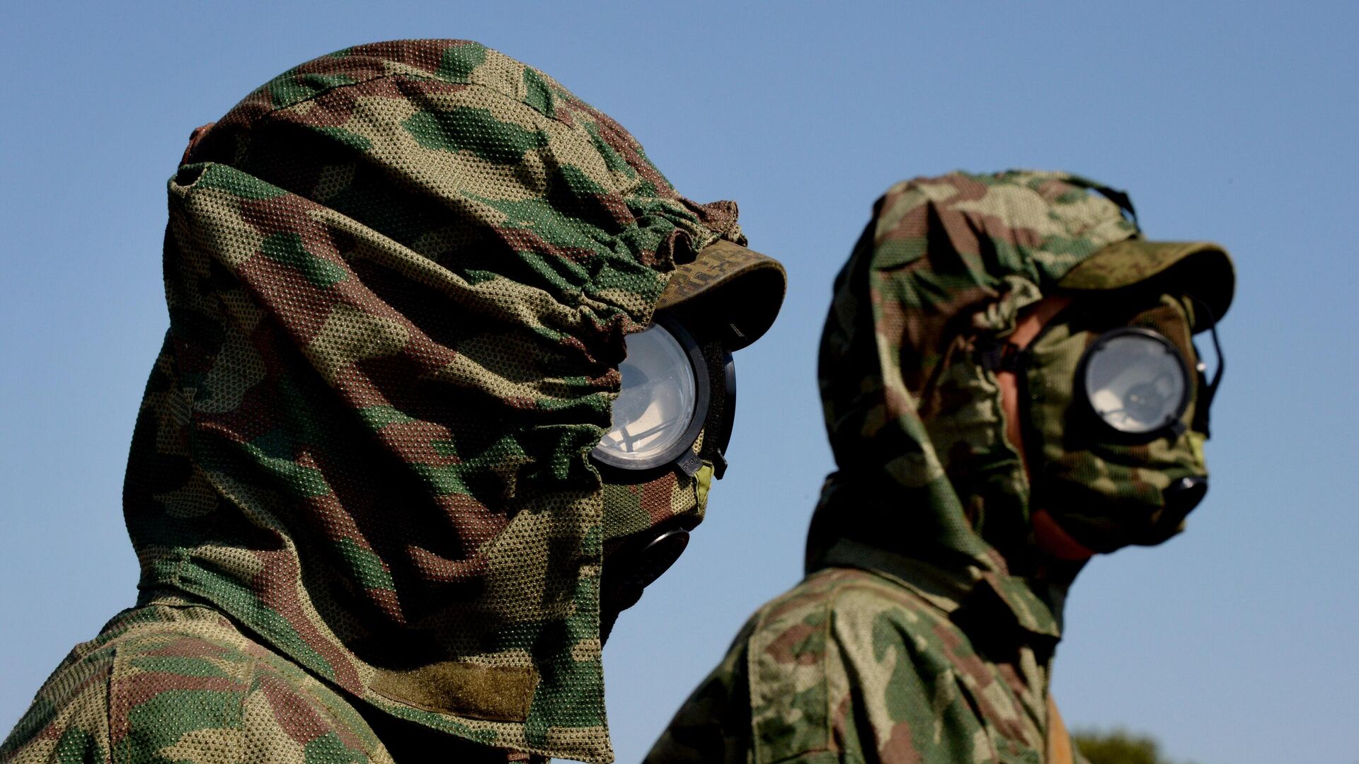 Военнослужащие специальных войск радиационной, химической и биологической защиты Вооруженных сил Российской Федерации - РИА Новости, 1920, 07.10.2024